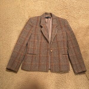 Paula Saker one button blazer